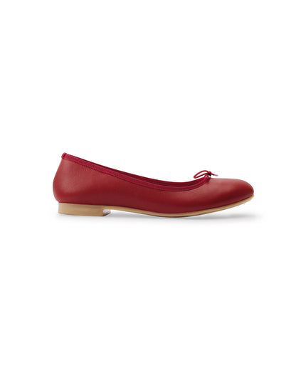 Ballet Flats - Cherry Red