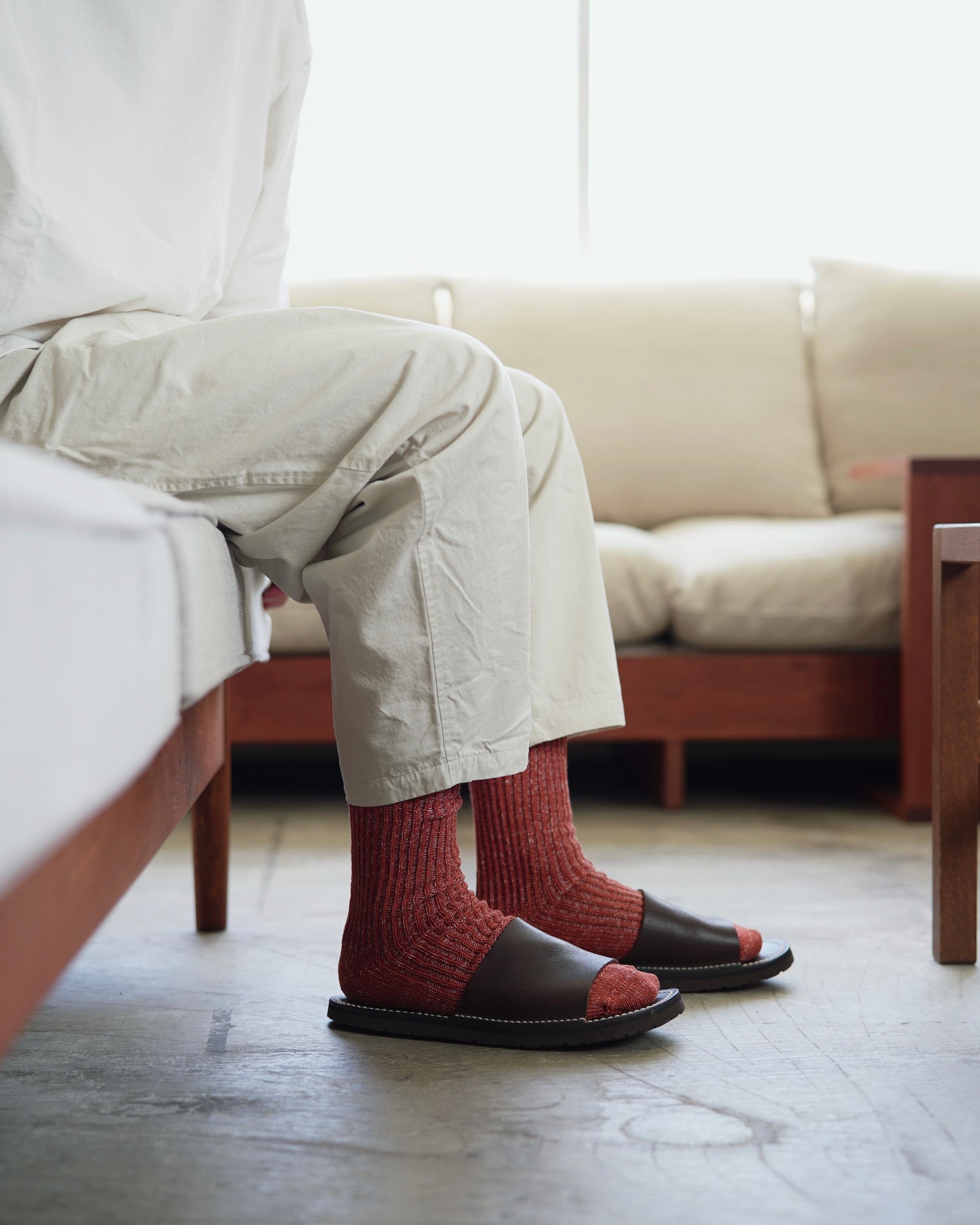 Hemp Cotton Ribbed Socks