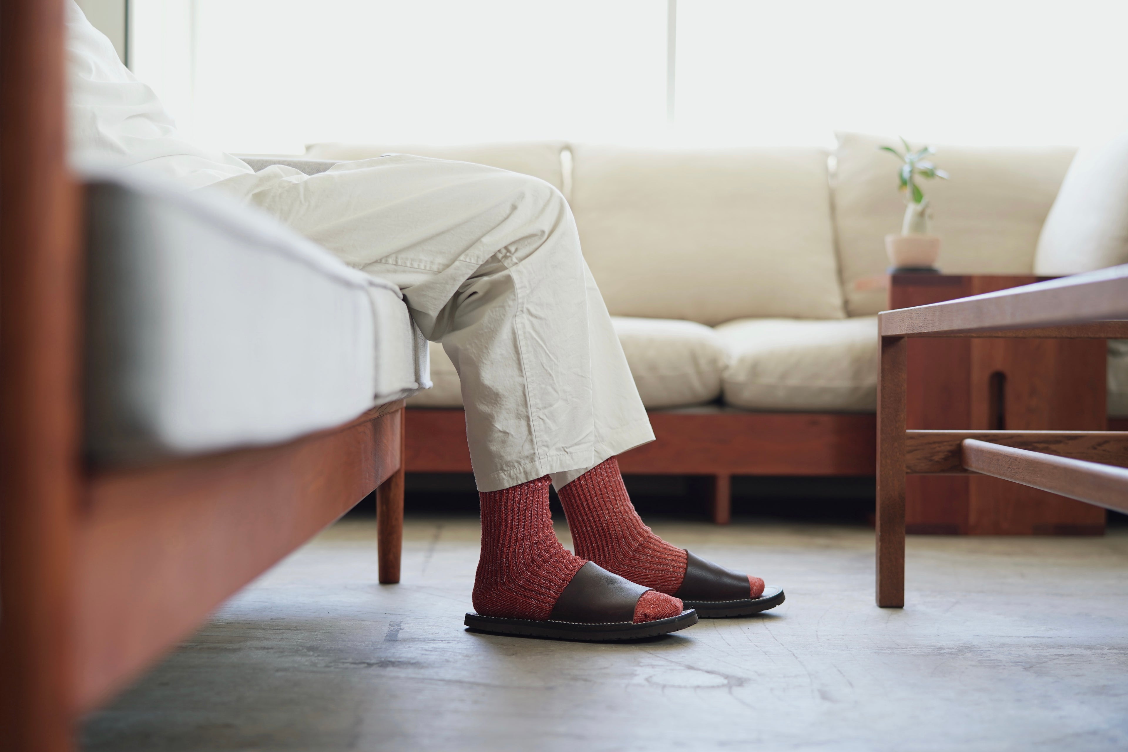 Hemp Cotton Ribbed Socks