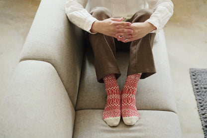 Wool Jacquard Socks