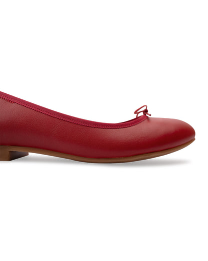 Ballet Flats - Cherry Red