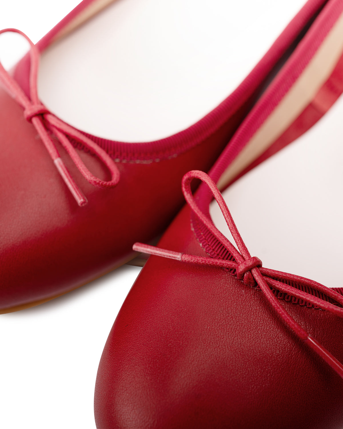 Ballet Flats - Cherry Red