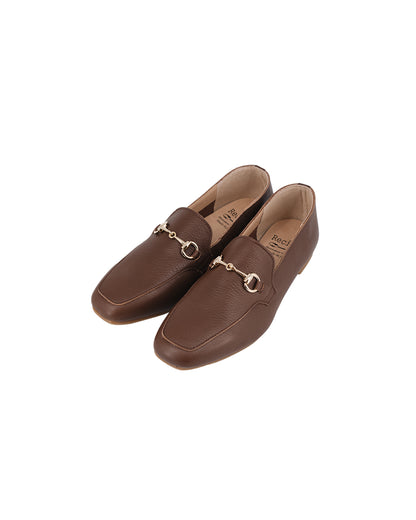 Celina Loafers - Walnut Brown