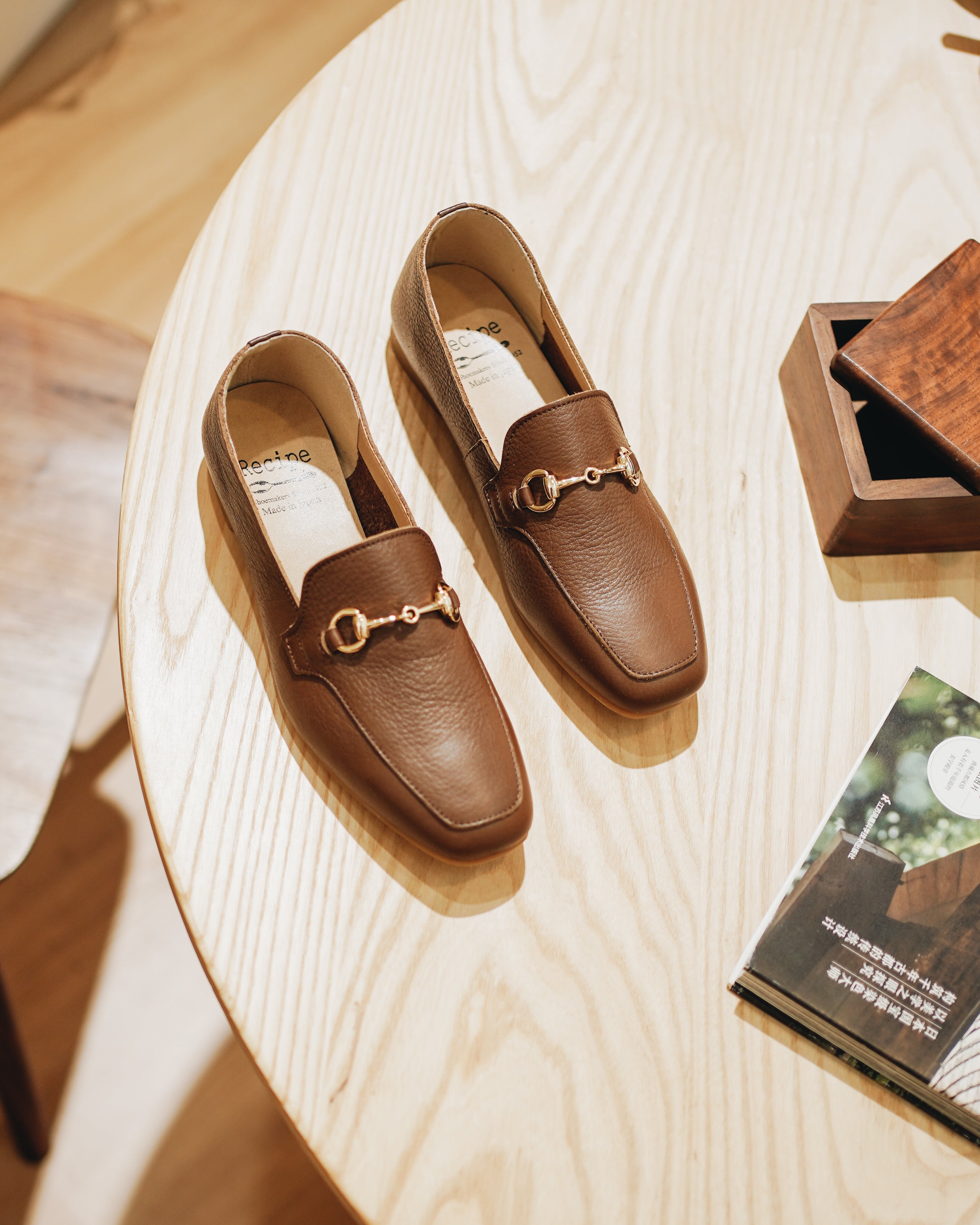 Celina Loafers - Walnut Brown