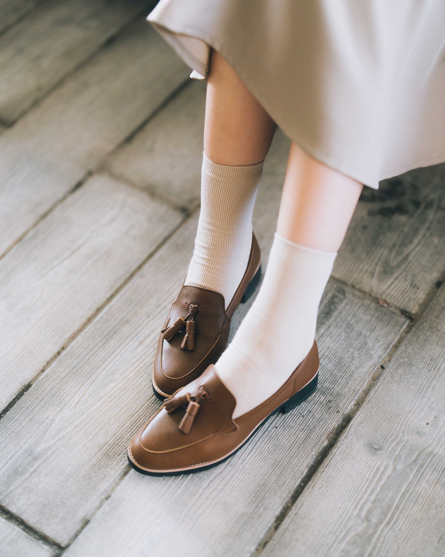 Lauren Loafers - Caramel Brown