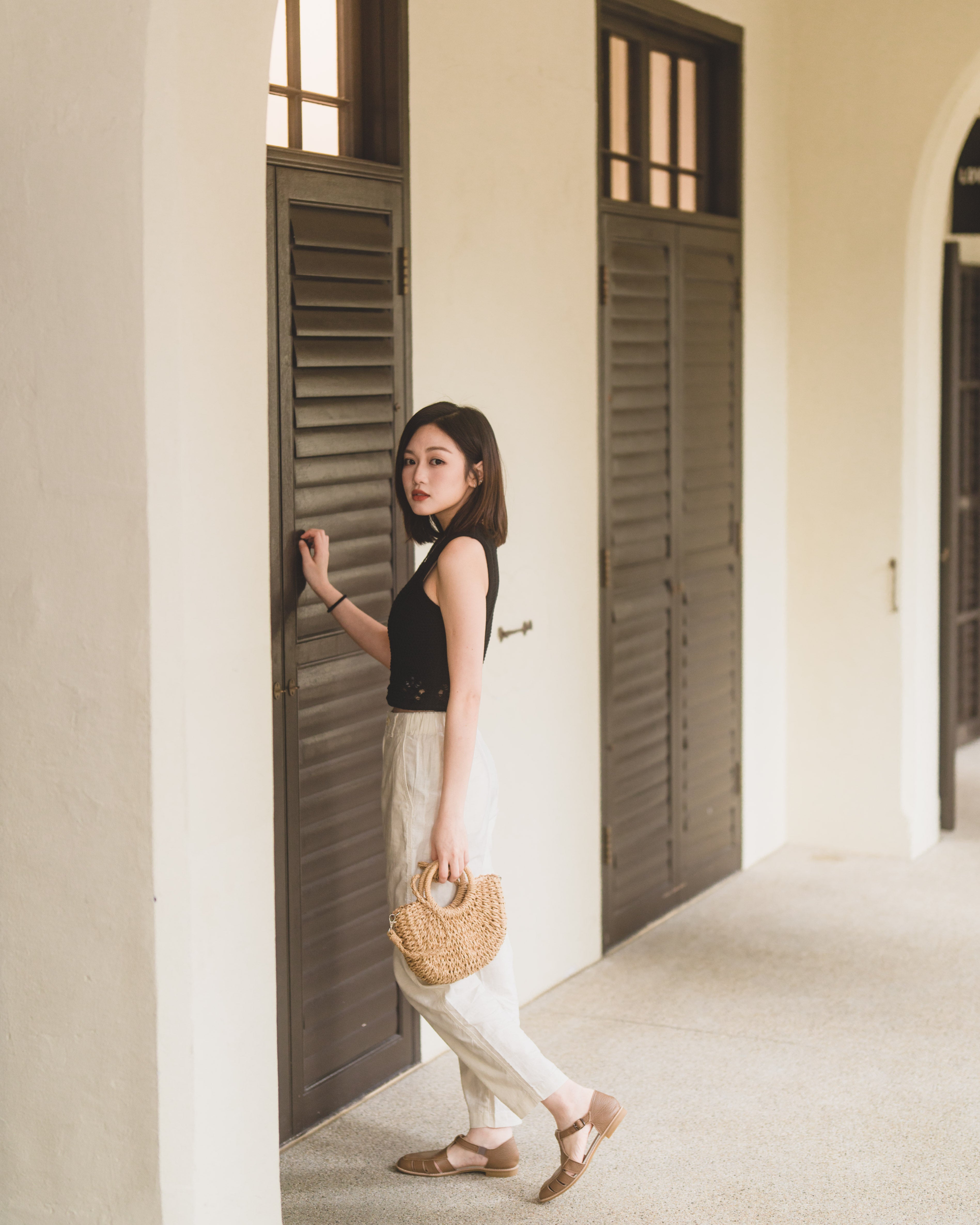 Gaia Gurkha Sandals - Chestnut Brown