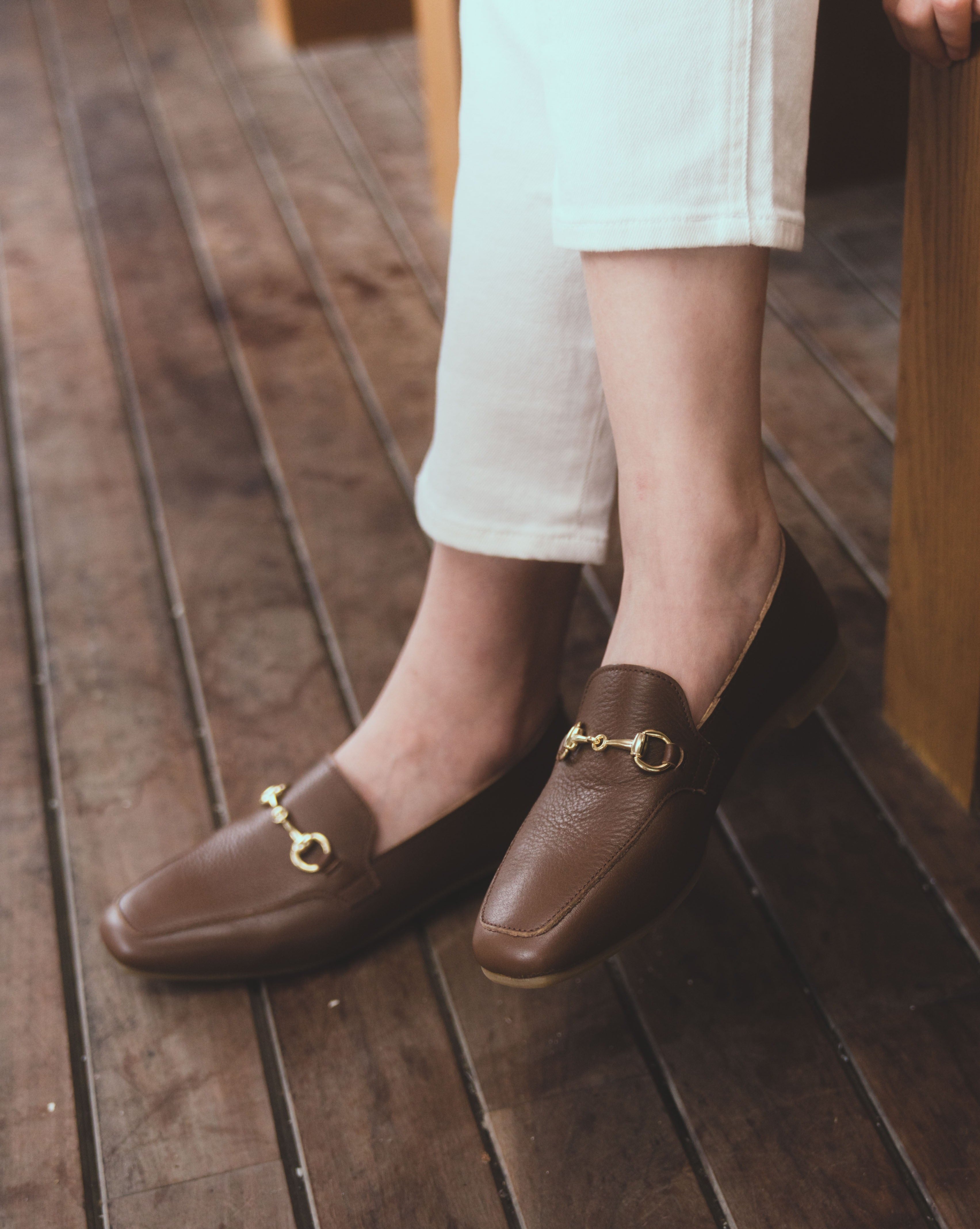 Celina Loafers - Walnut Brown