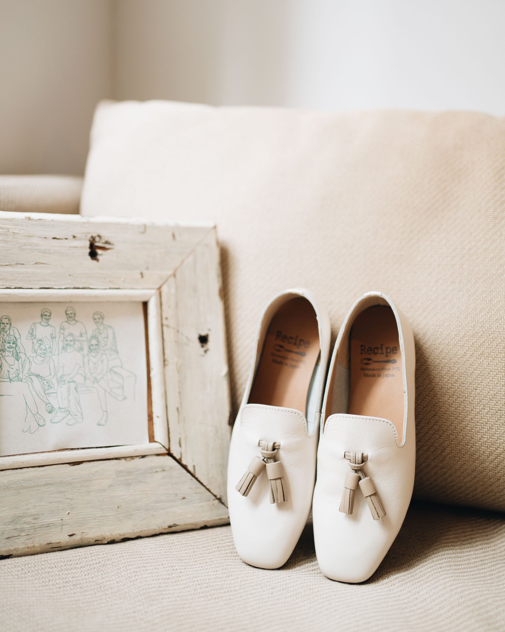 Sandra Loafers - Noble Ivory