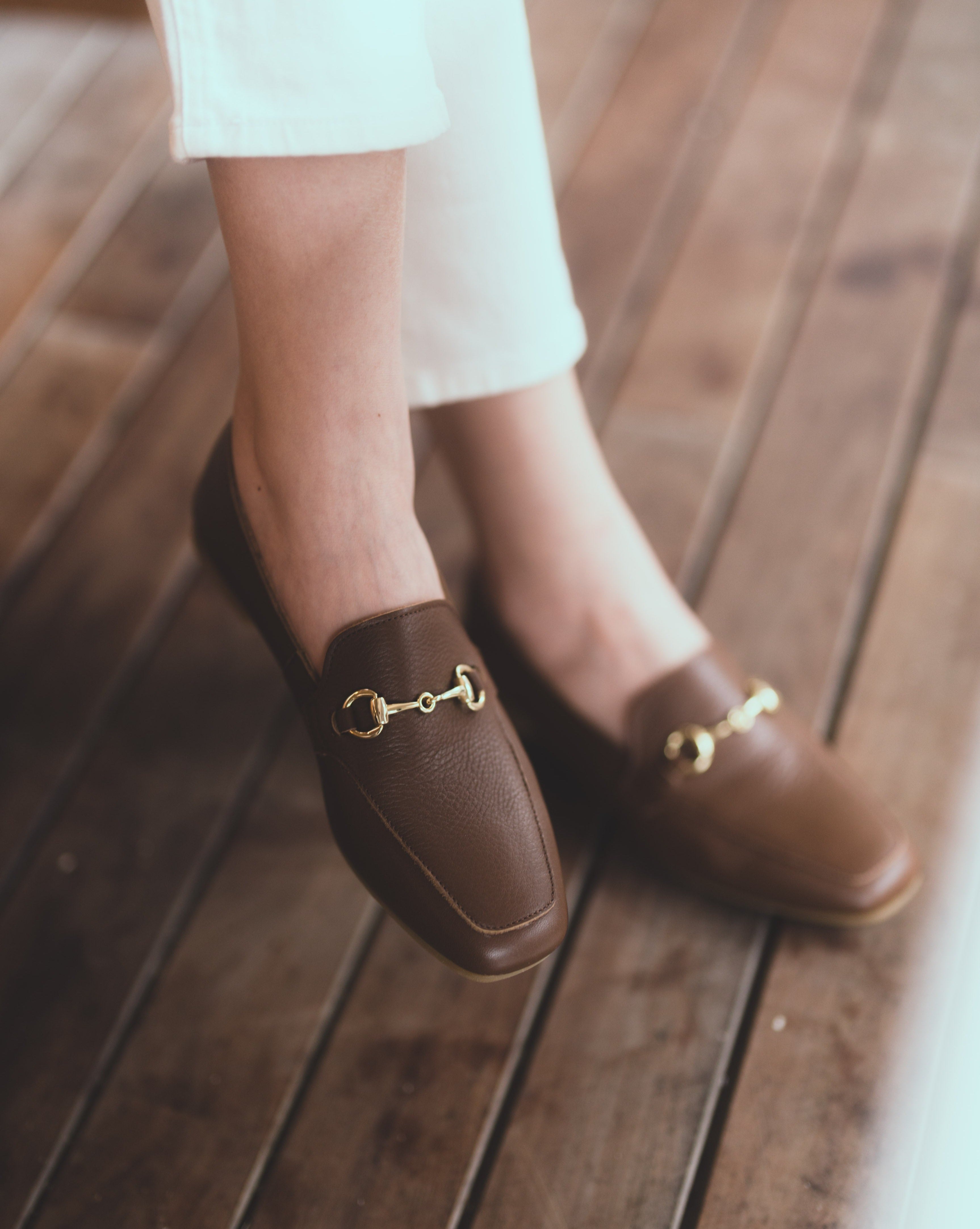 Celina Loafers - Walnut Brown