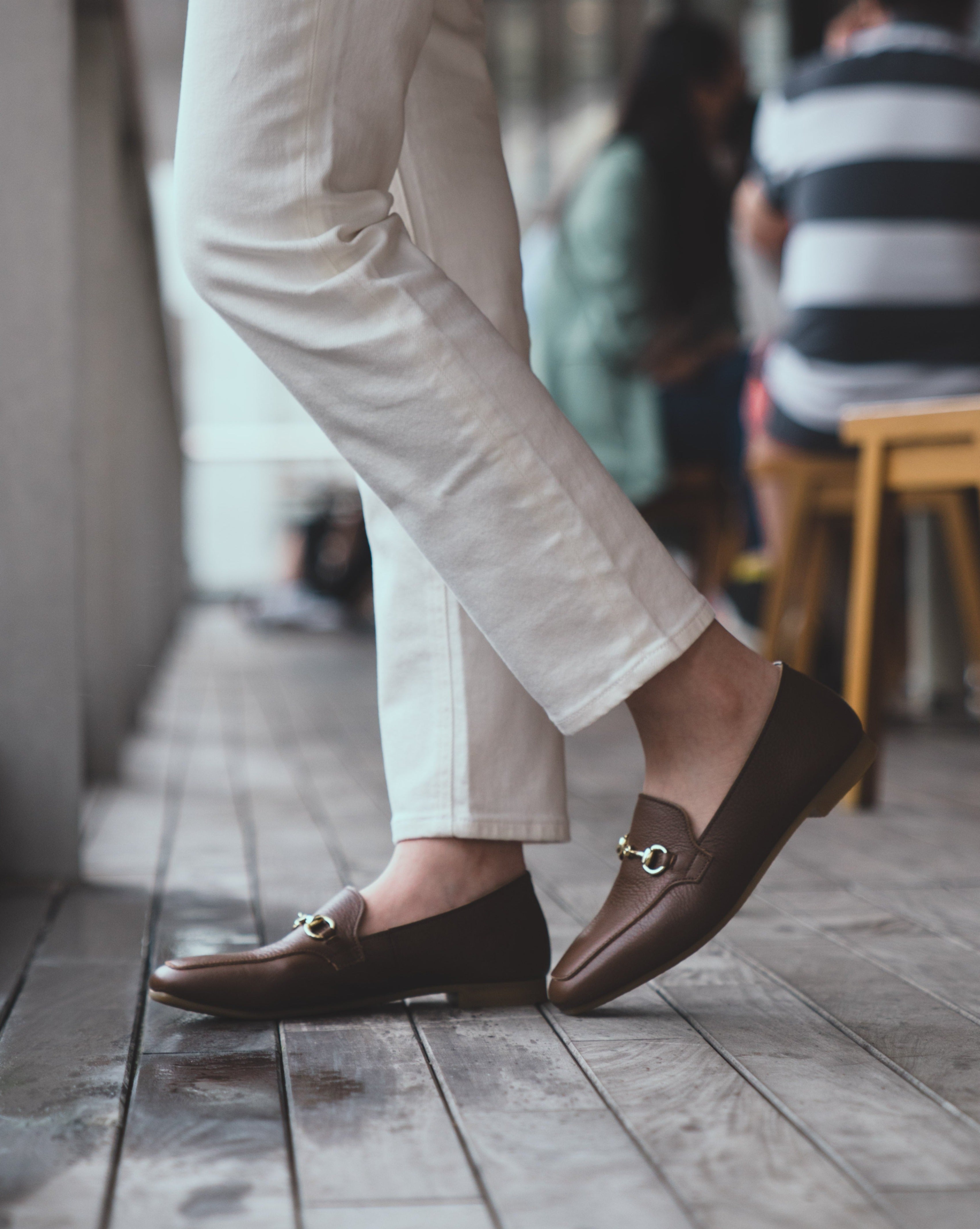 Celina Loafers - Walnut Brown