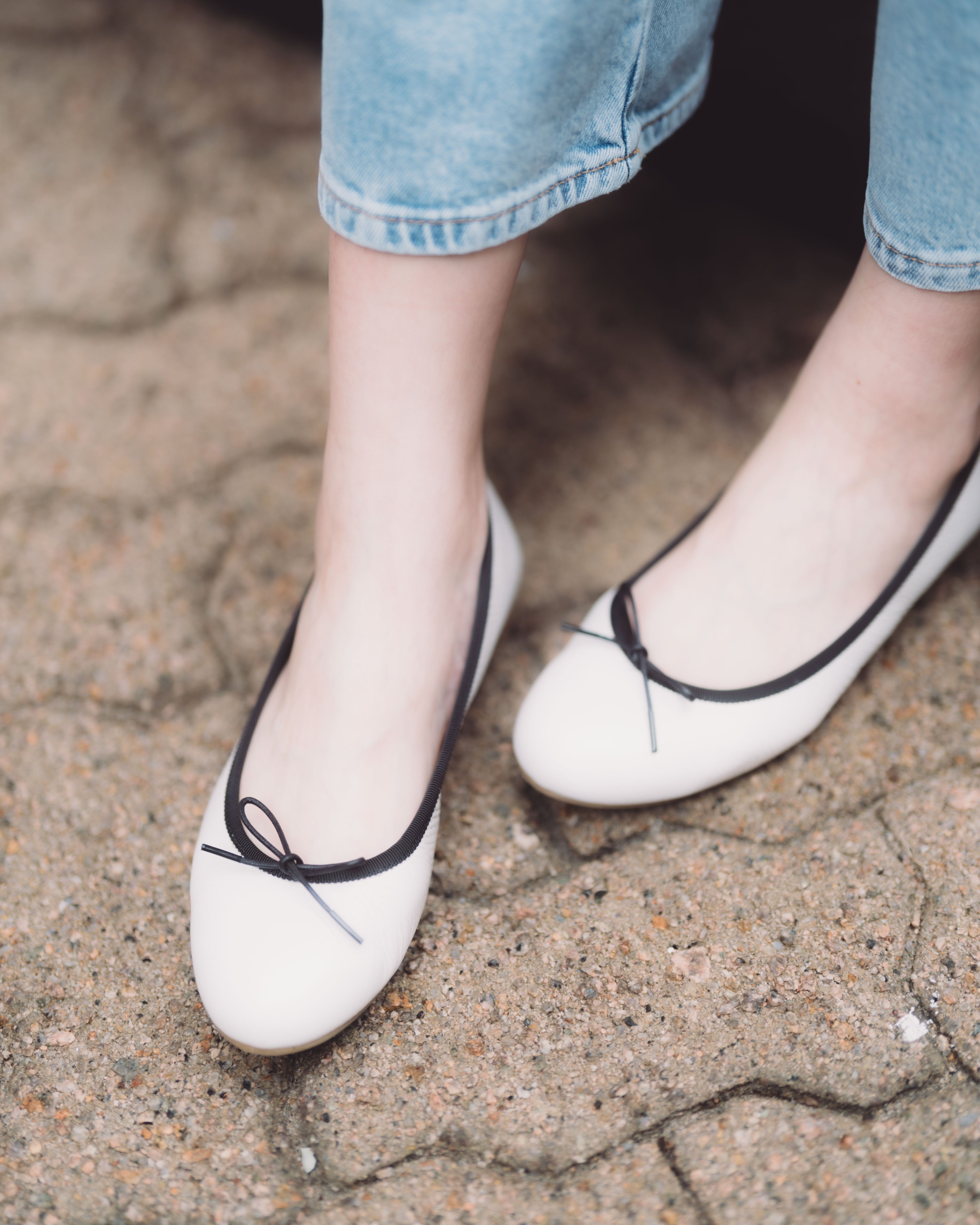 Ballet Flats - Gown Ivory