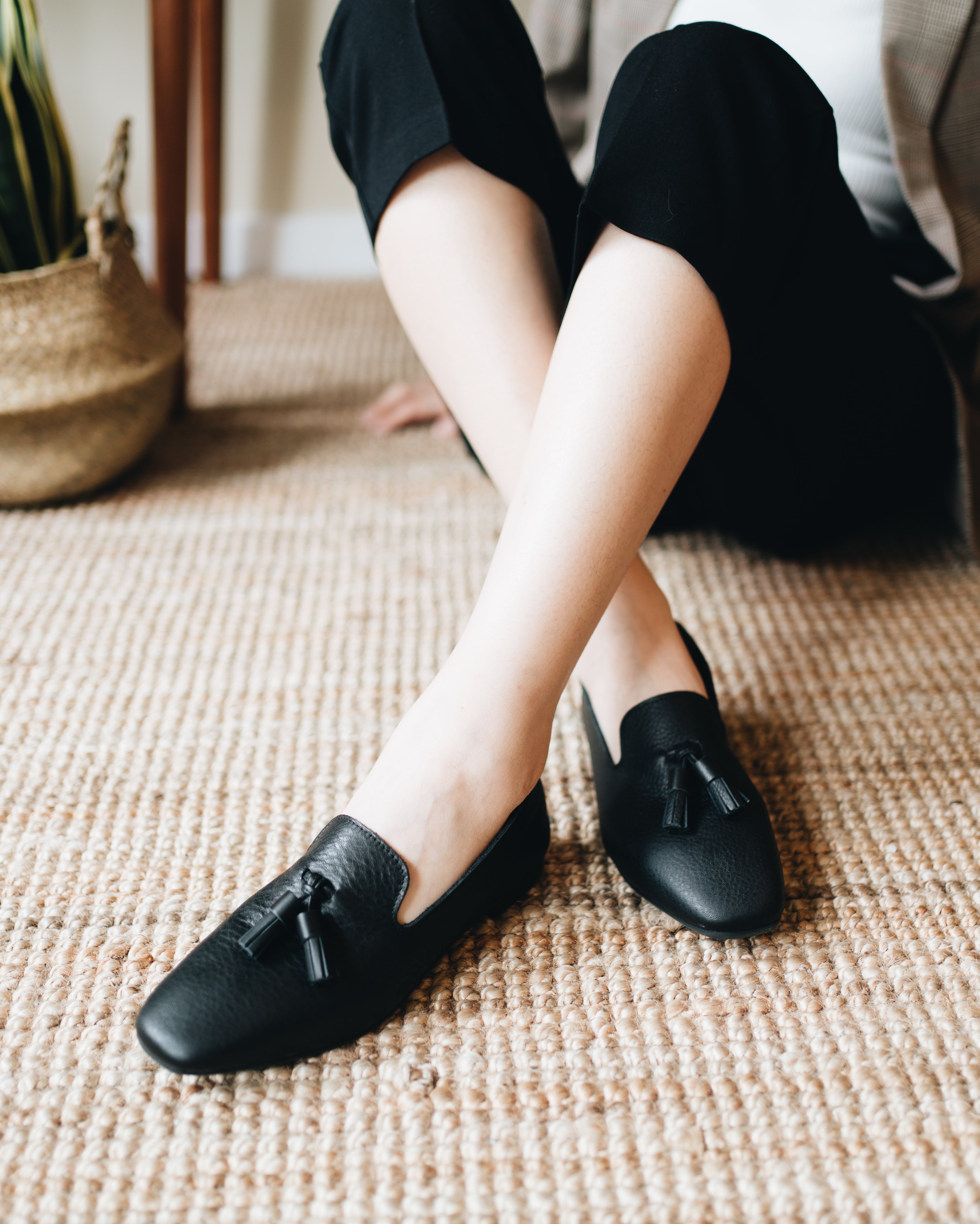 Sandra Loafers - Leather Black