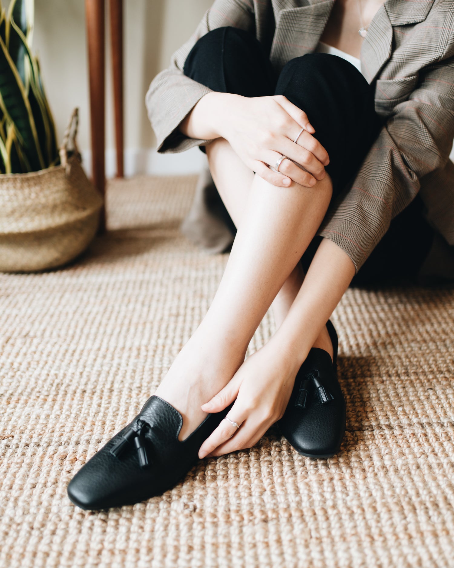 Sandra Loafers - Leather Black