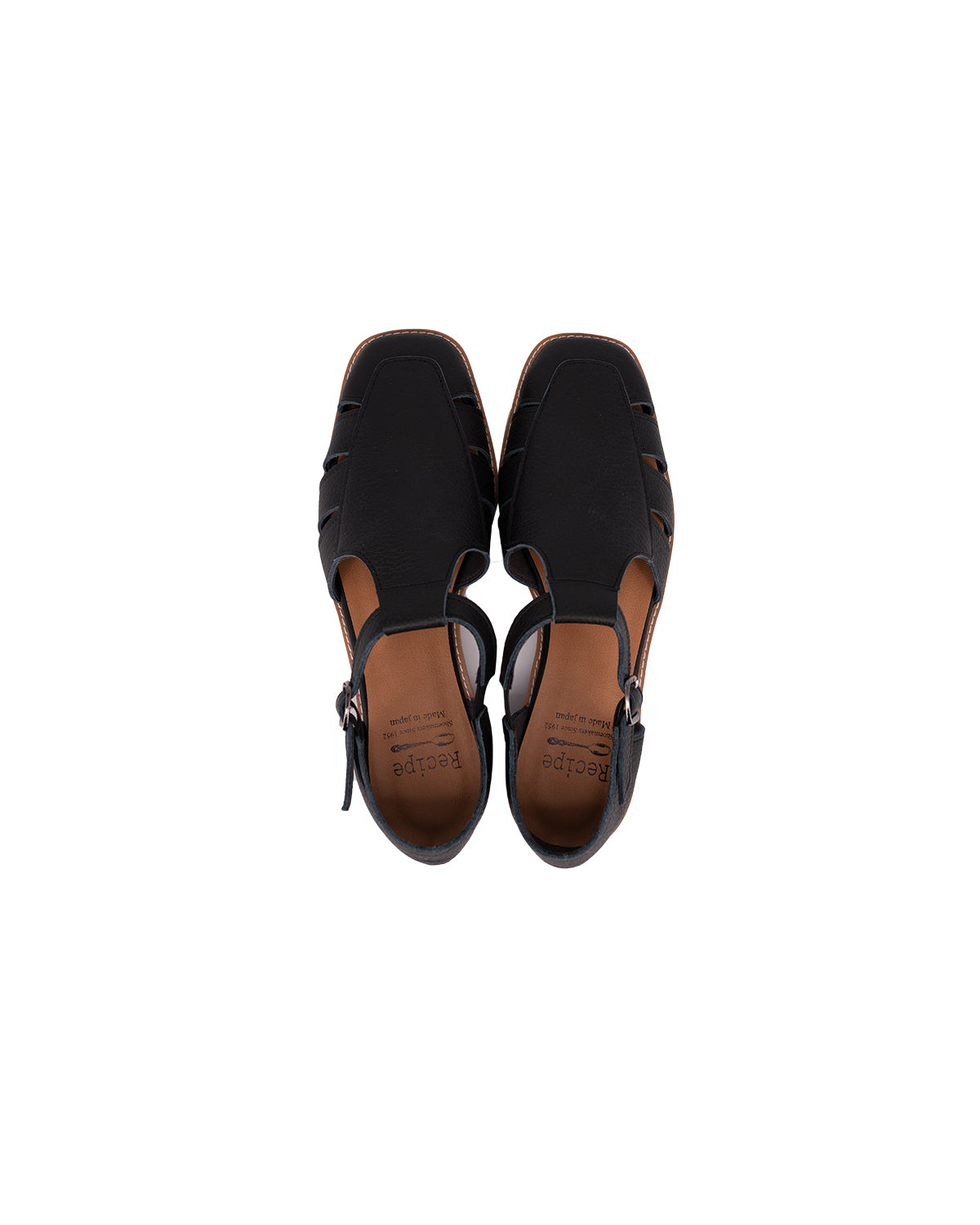 Gaia Gurkha Sandals - Classy Black