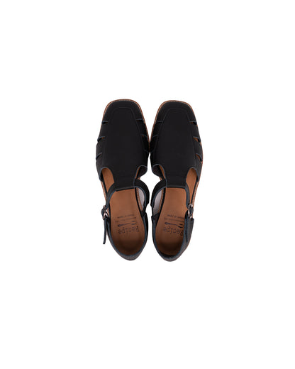 Gaia Gurkha Sandals - Classy Black