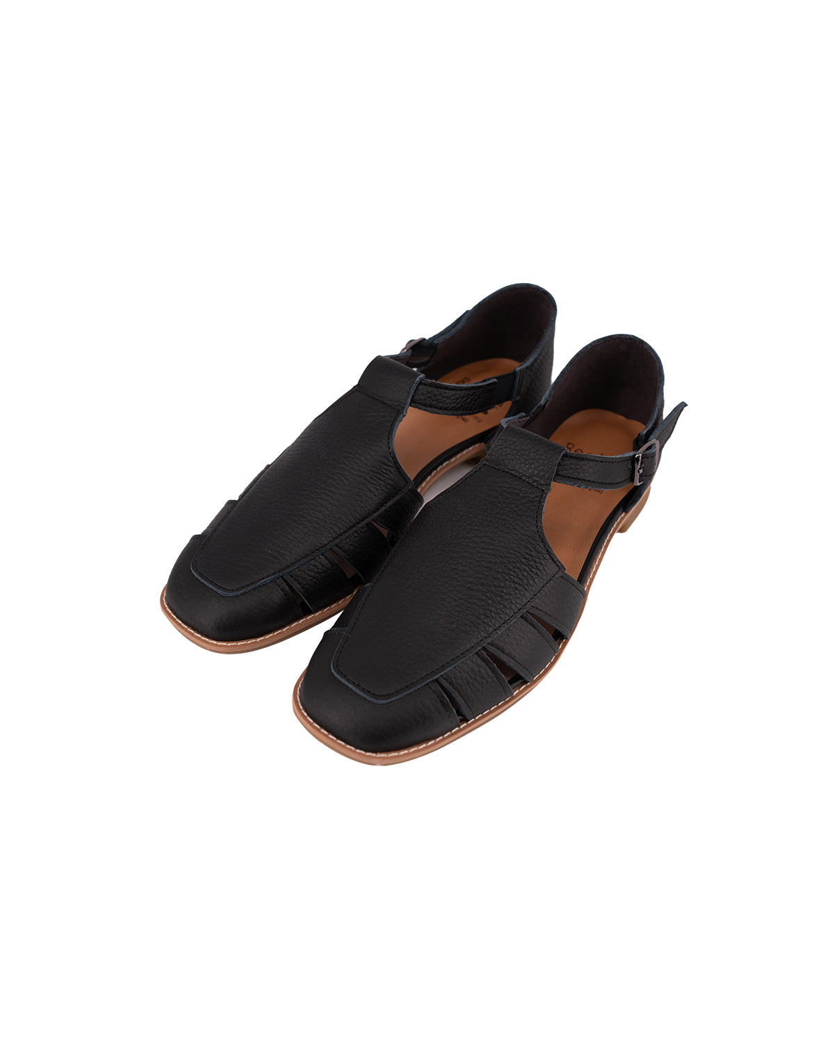 Gaia Gurkha Sandals - Classy Black