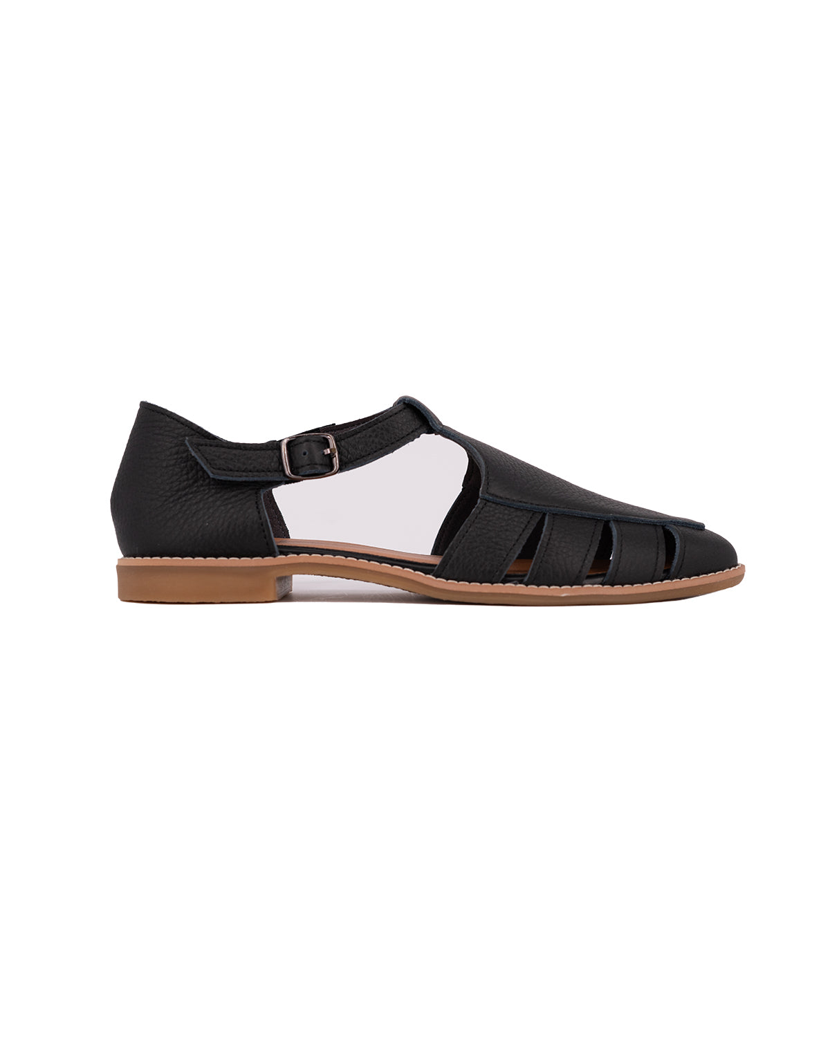 Gaia Gurkha Sandals - Classy Black