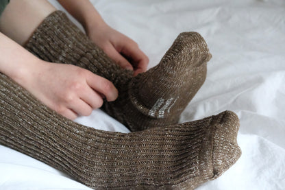 Hemp Cotton Ribbed Socks