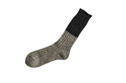 Wool Cotton Slab Socks