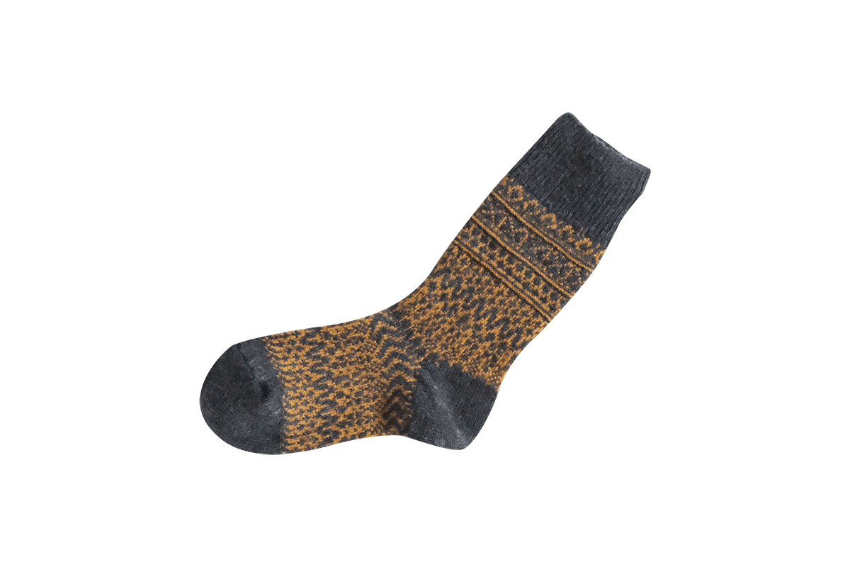 Wool Jacquard Socks