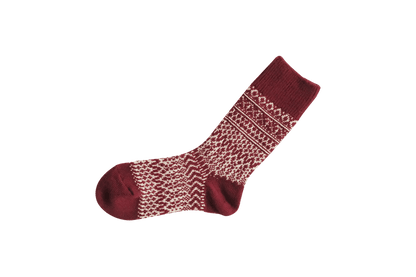 Wool Jacquard Socks