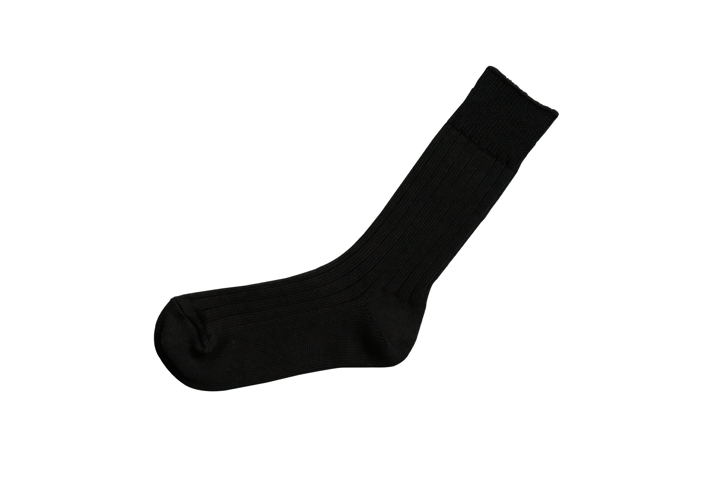 Egyptian Cotton Ribbed Socks