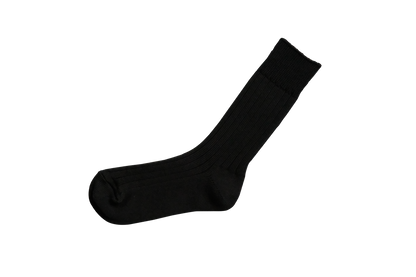 Egyptian Cotton Ribbed Socks