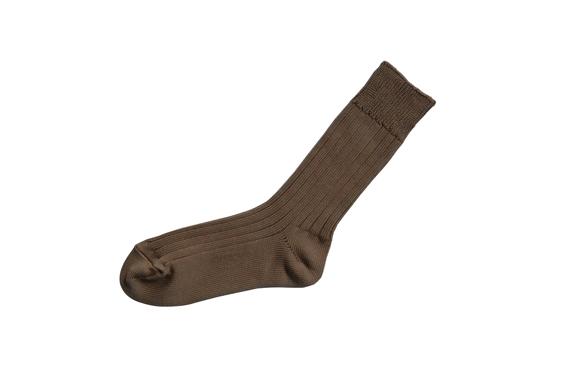 Egyptian Cotton Ribbed Socks