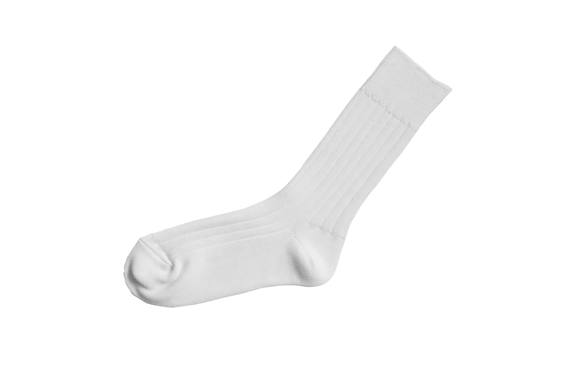 Egyptian Cotton Ribbed Socks