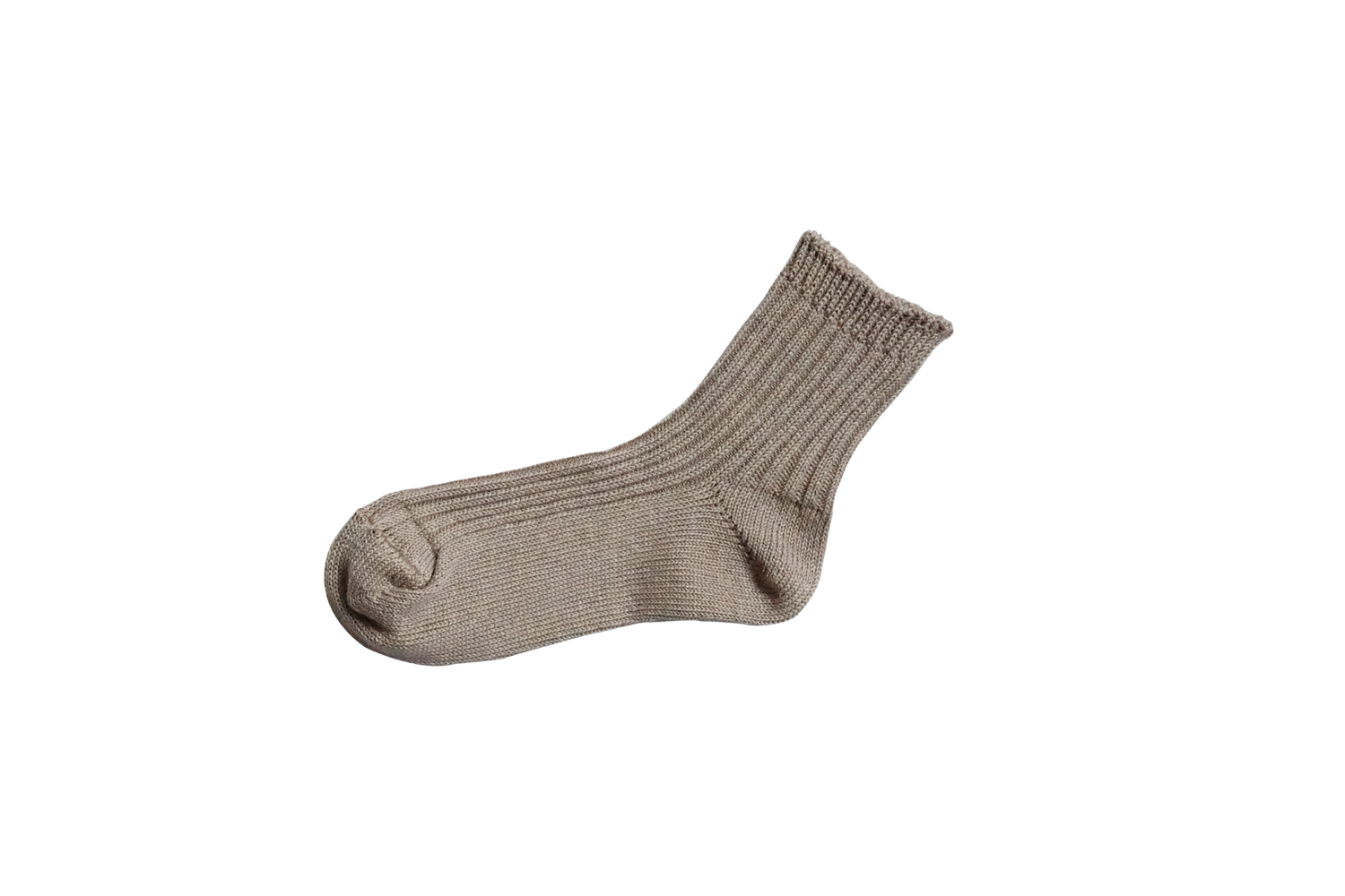 Linen Ribbed Socks