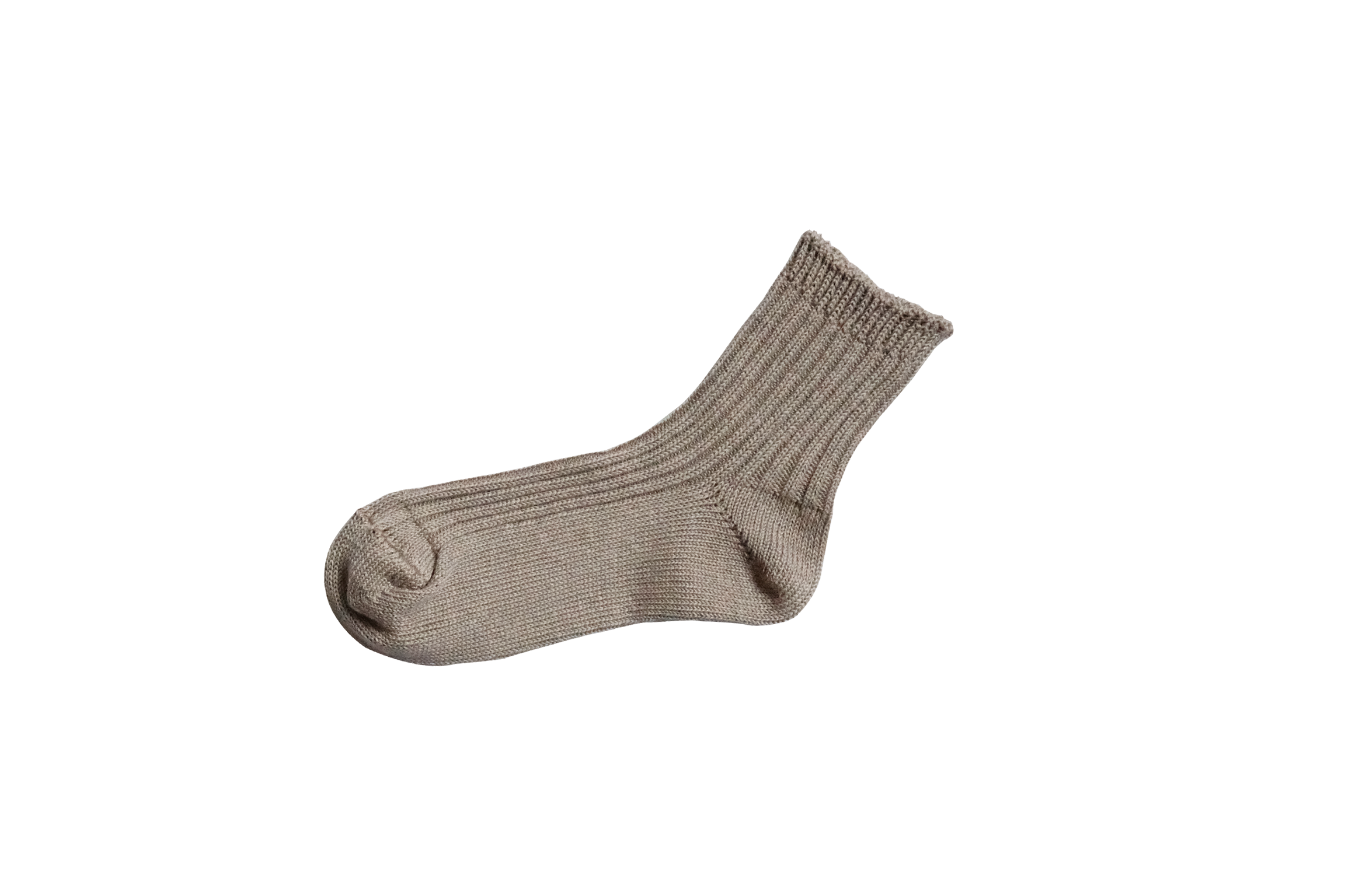 Linen Ribbed Socks