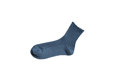 Linen Ribbed Socks