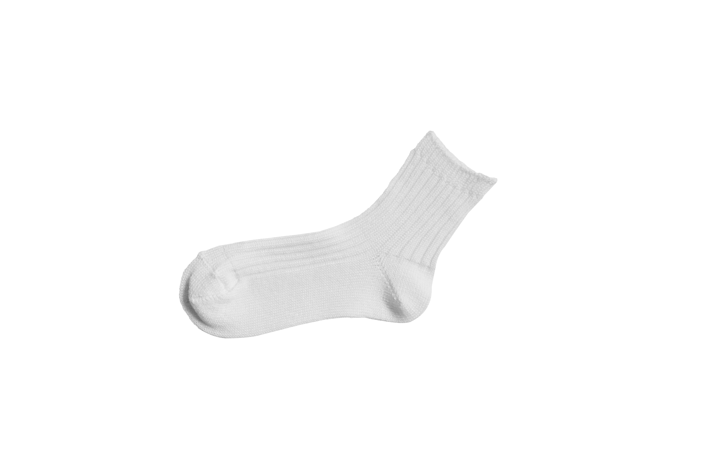 Linen Ribbed Socks