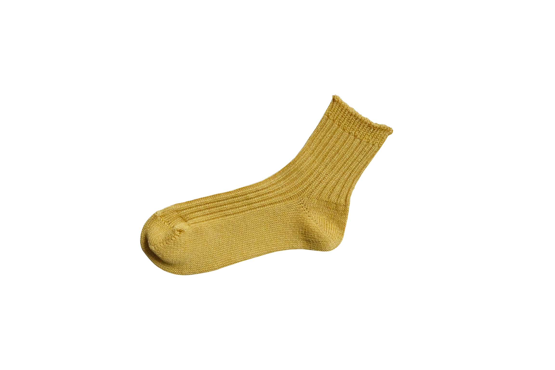 Linen Ribbed Socks