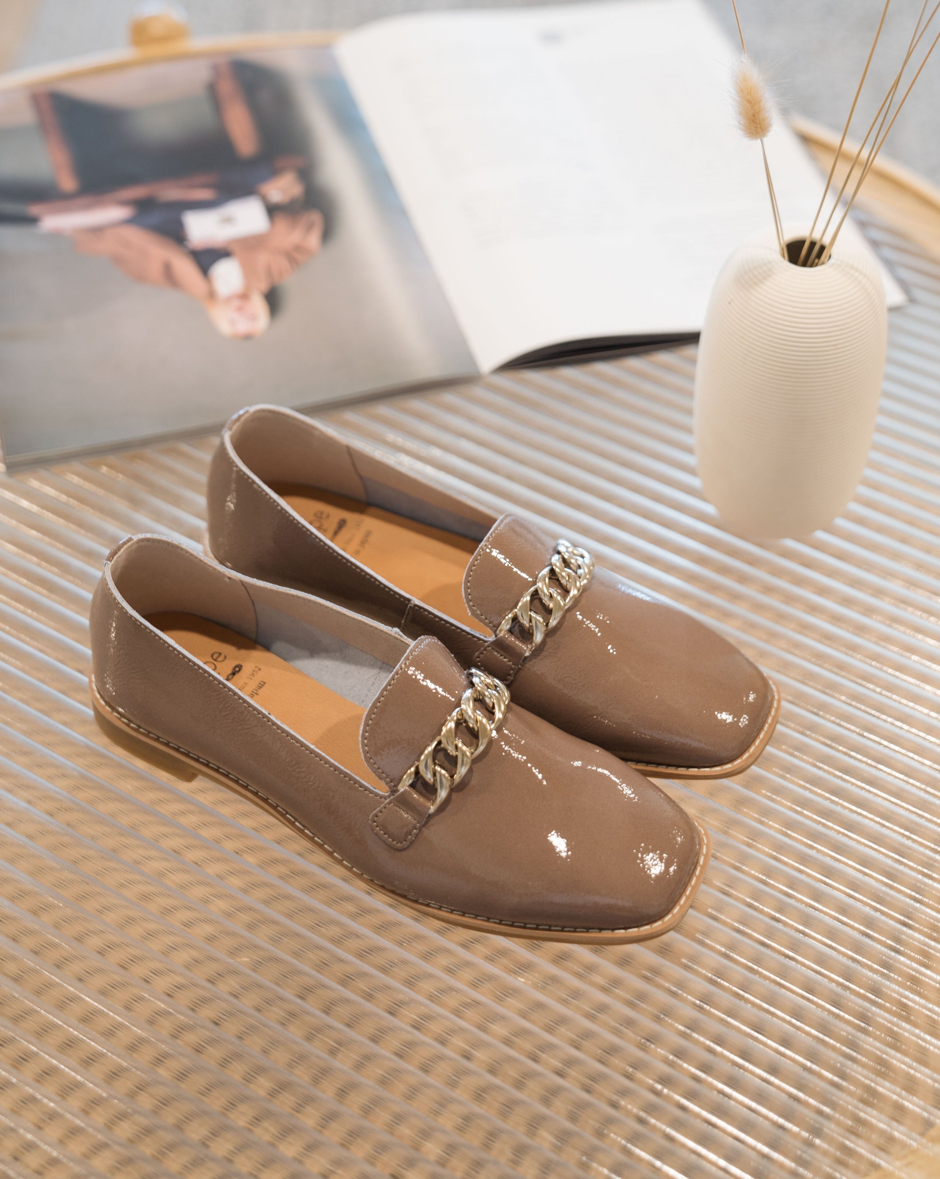 Layla Loafers - Pink Beige