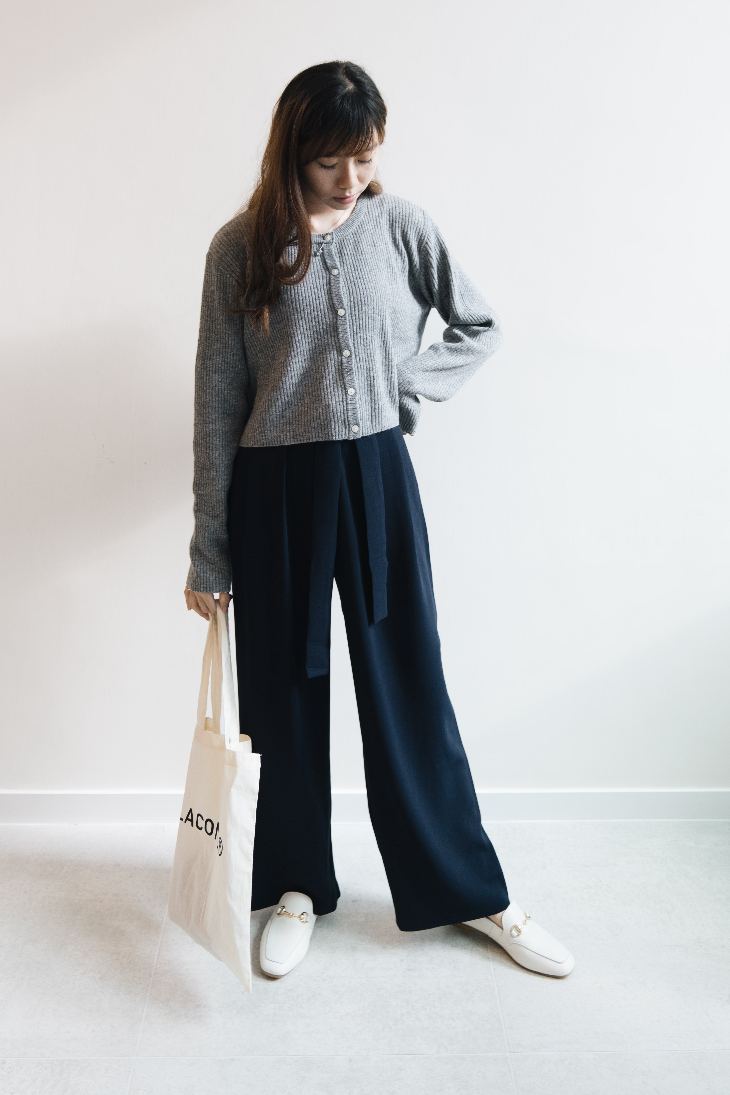 [ 大推]短版軟羊毛外套 Cashmere crop cardigan