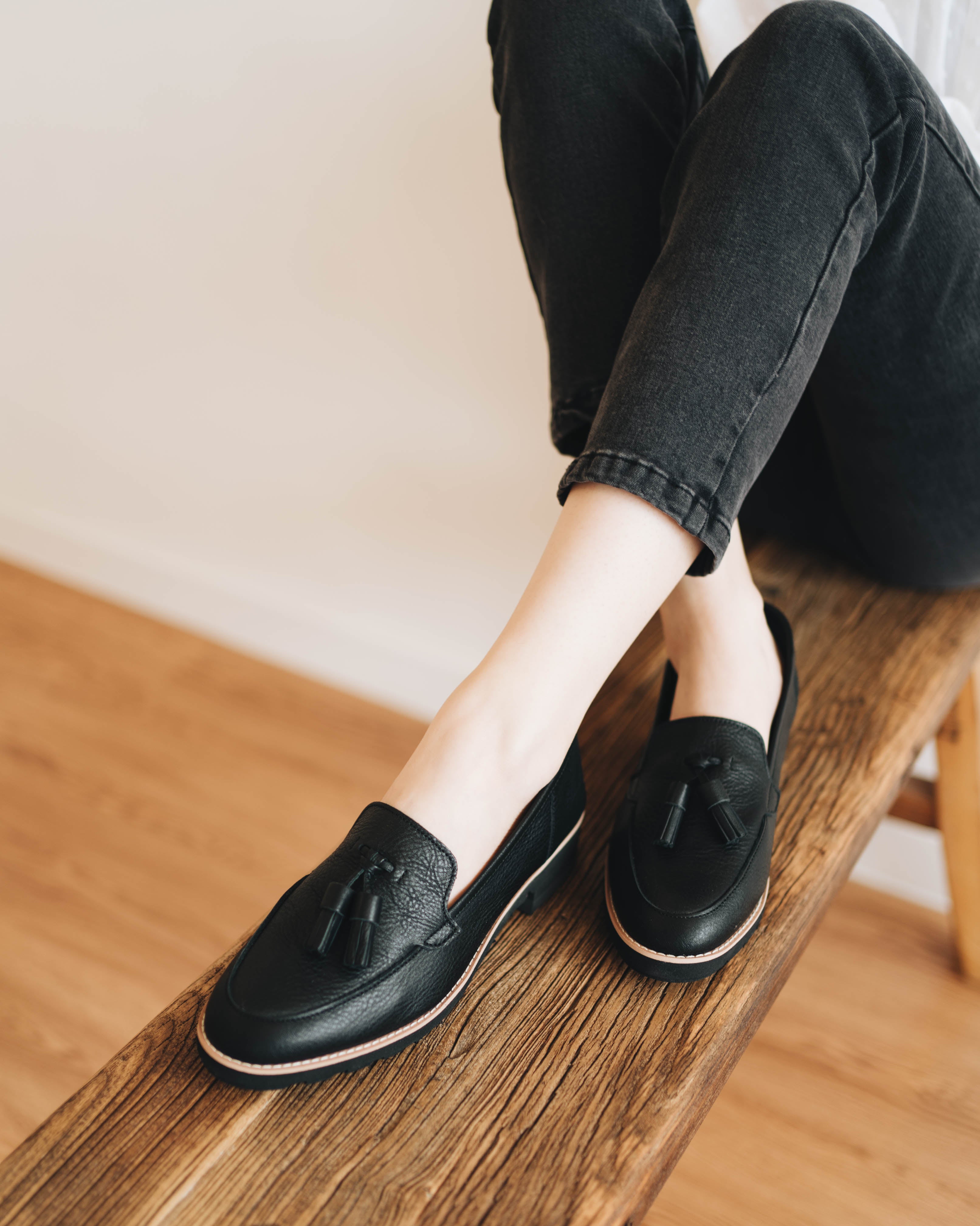 Lauren Loafers - Leather Black