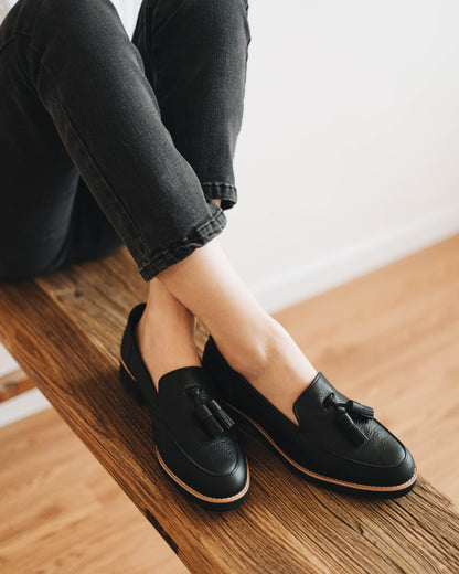 Lauren Loafers - Leather Black