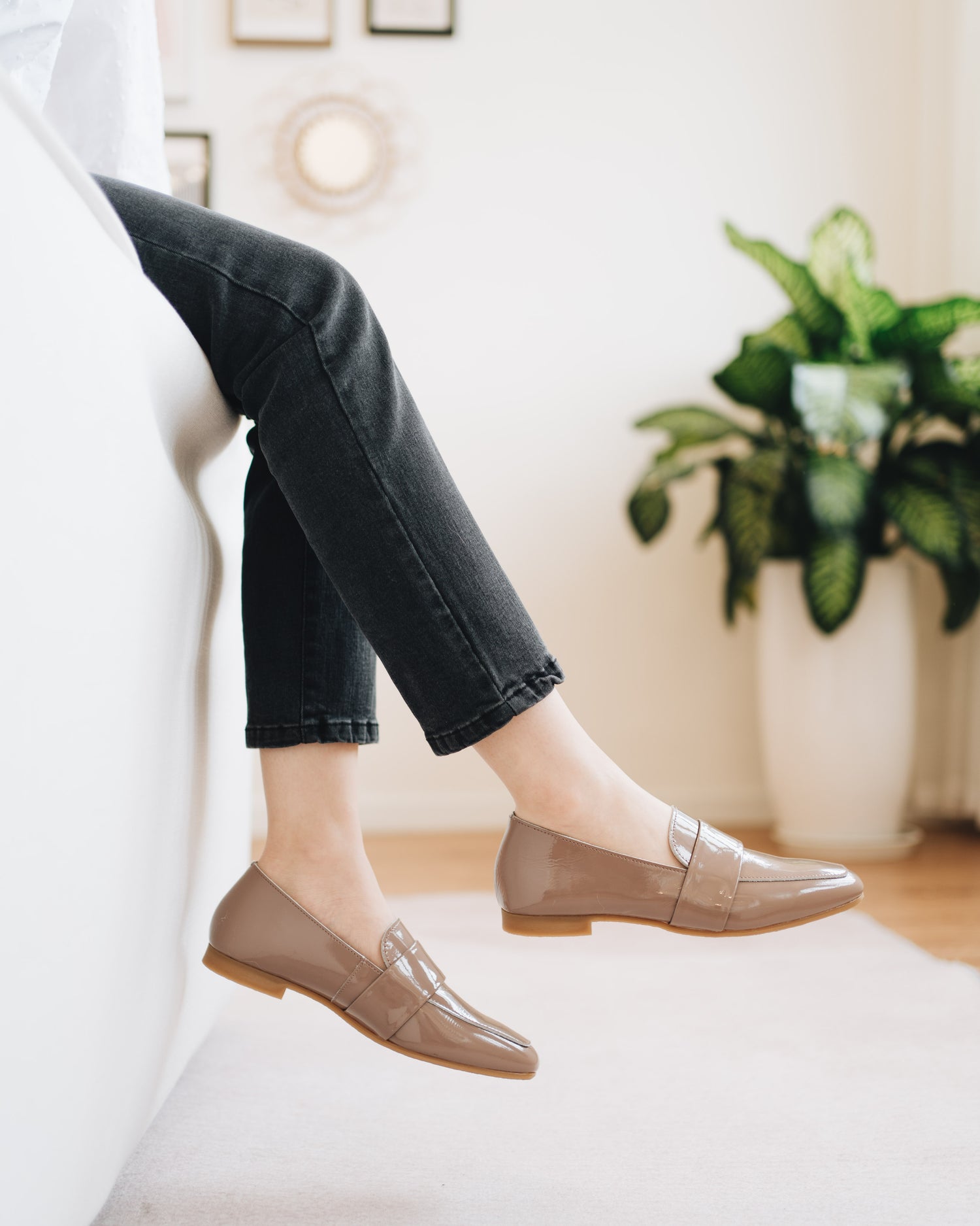 Delia Loafers - Nude Pink