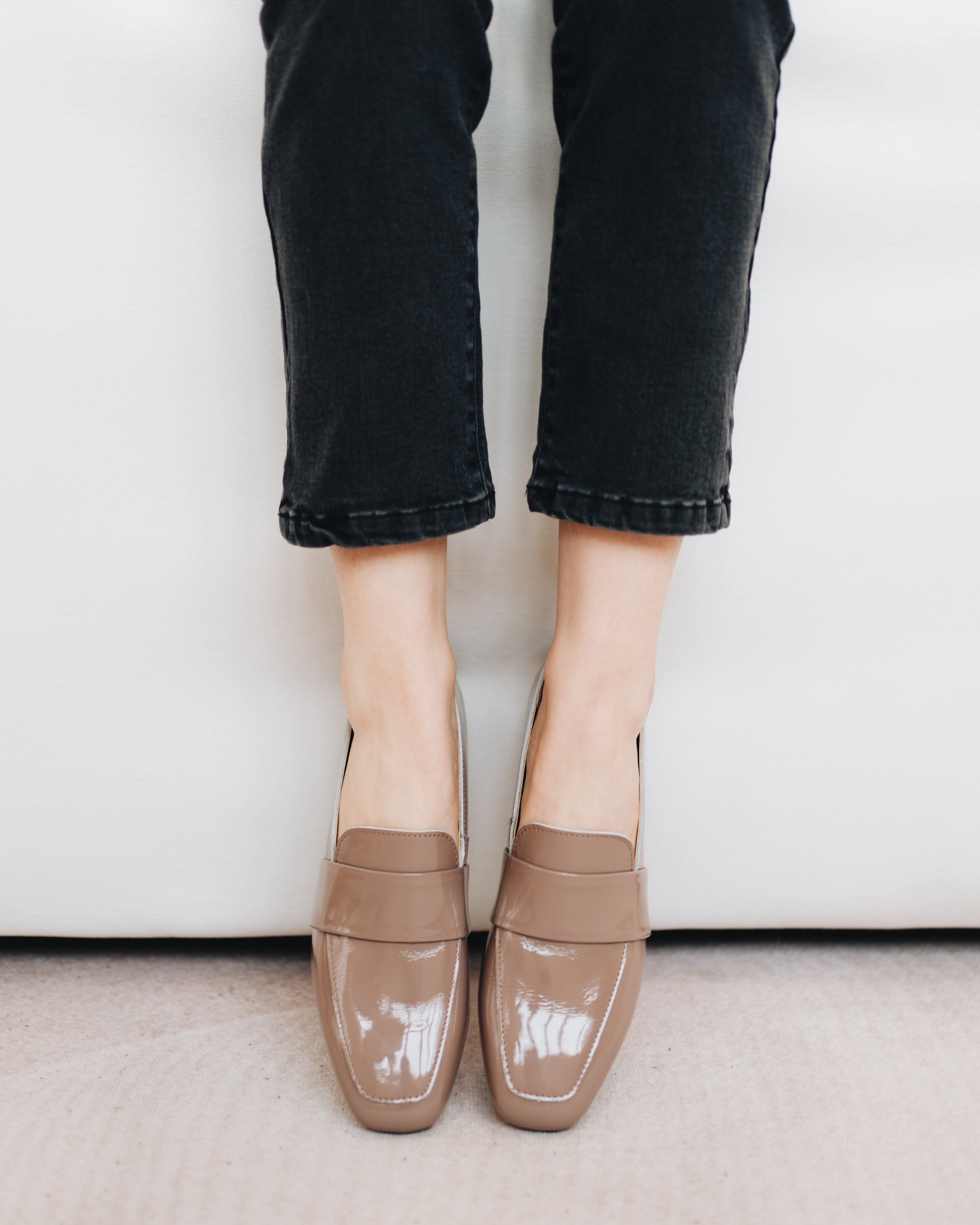 Delia Loafers - Nude Pink