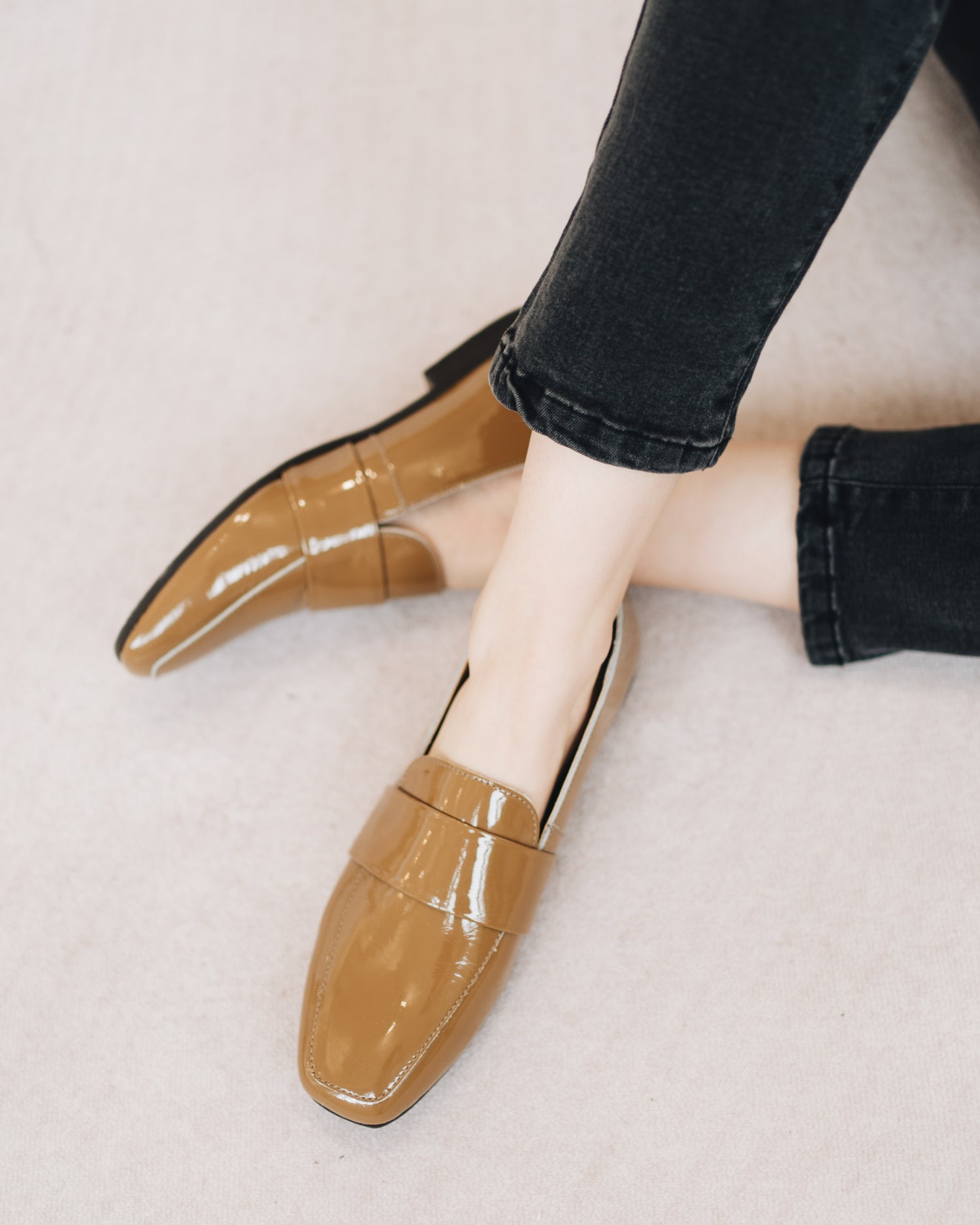 Delia Loafers - Mustard Khaki