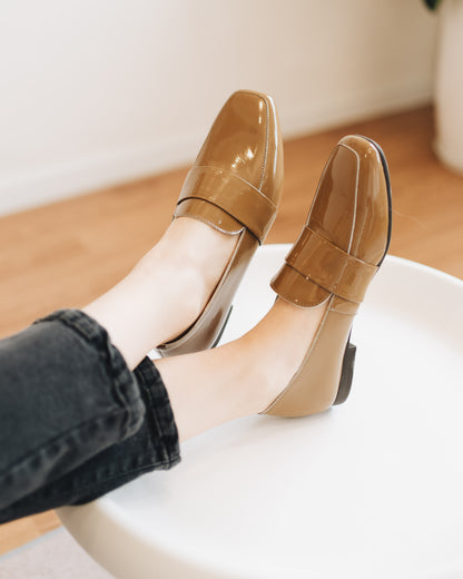 Delia Loafers - Mustard Khaki