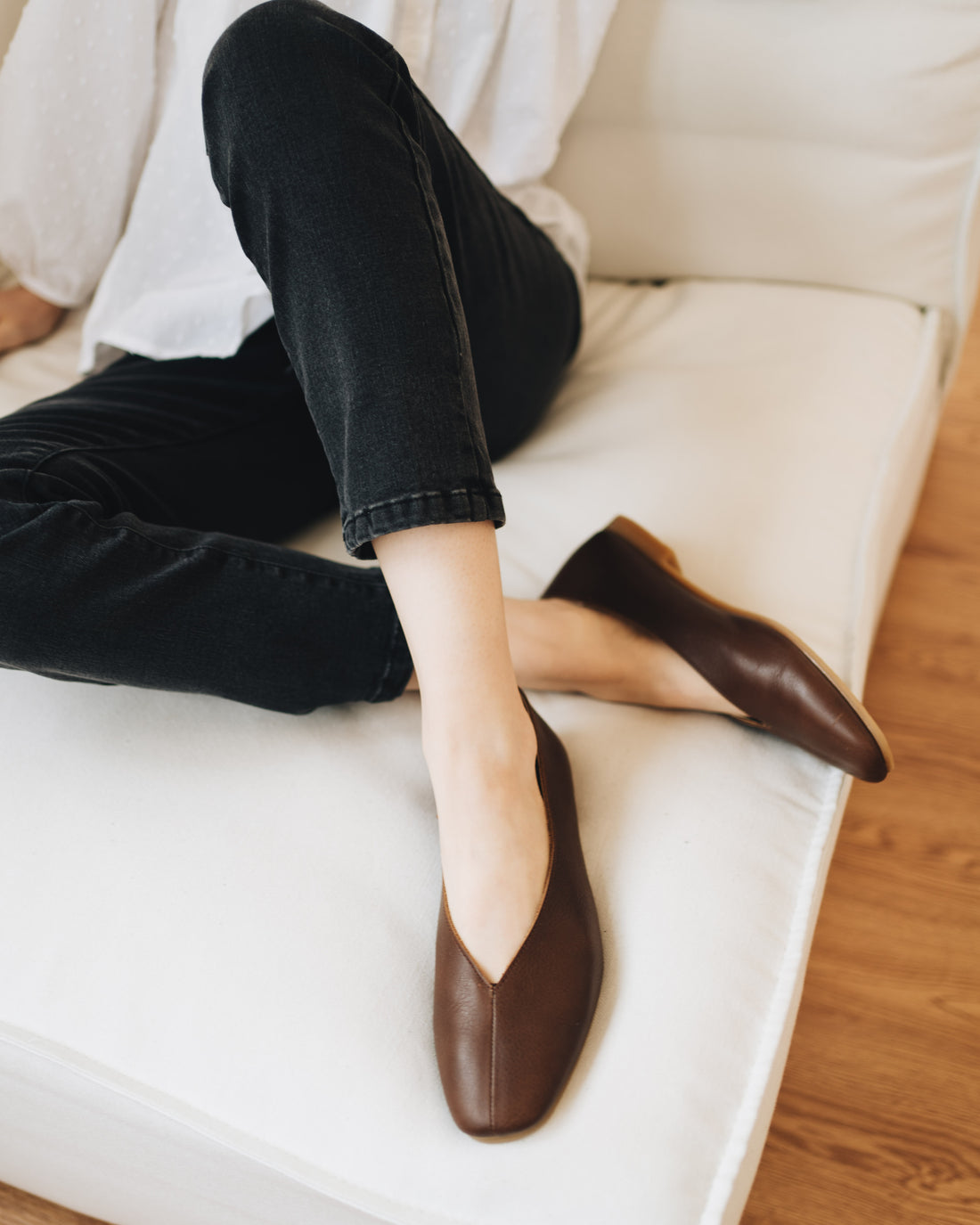 Olivia Flats - Walnut Brown