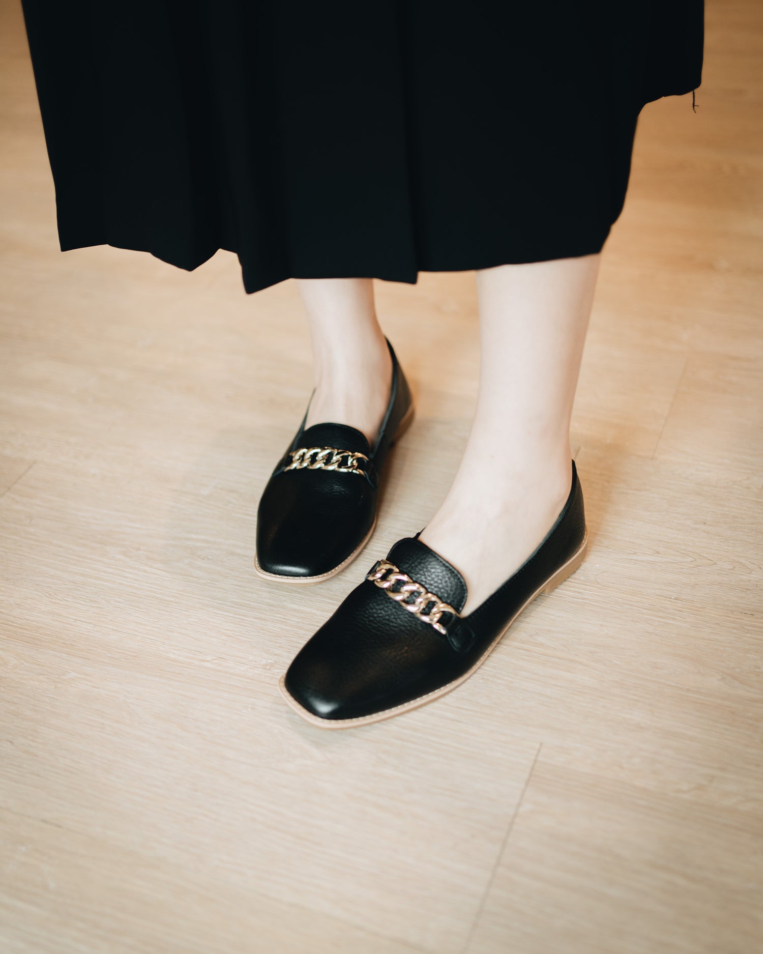 Layla Loafers - Leather Black