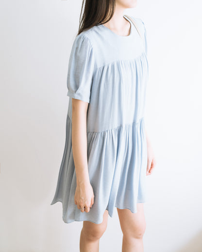 Ruffles cotton dress