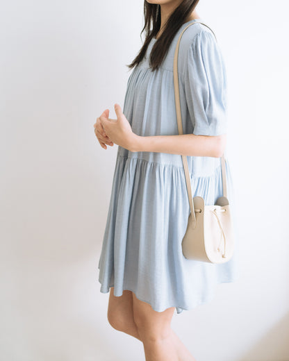 Ruffles cotton dress