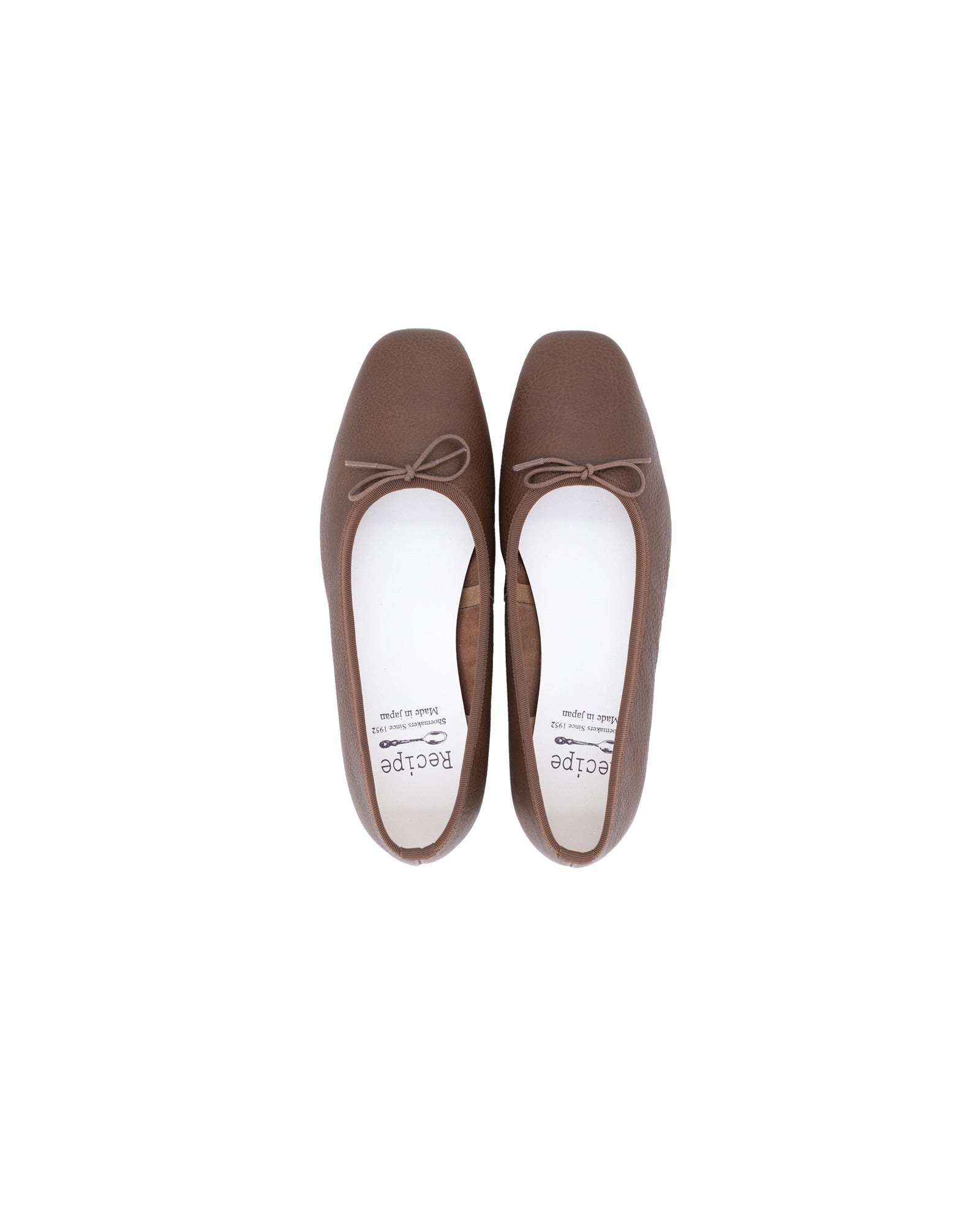 Flora Ballet Shoes - Walnut Brown