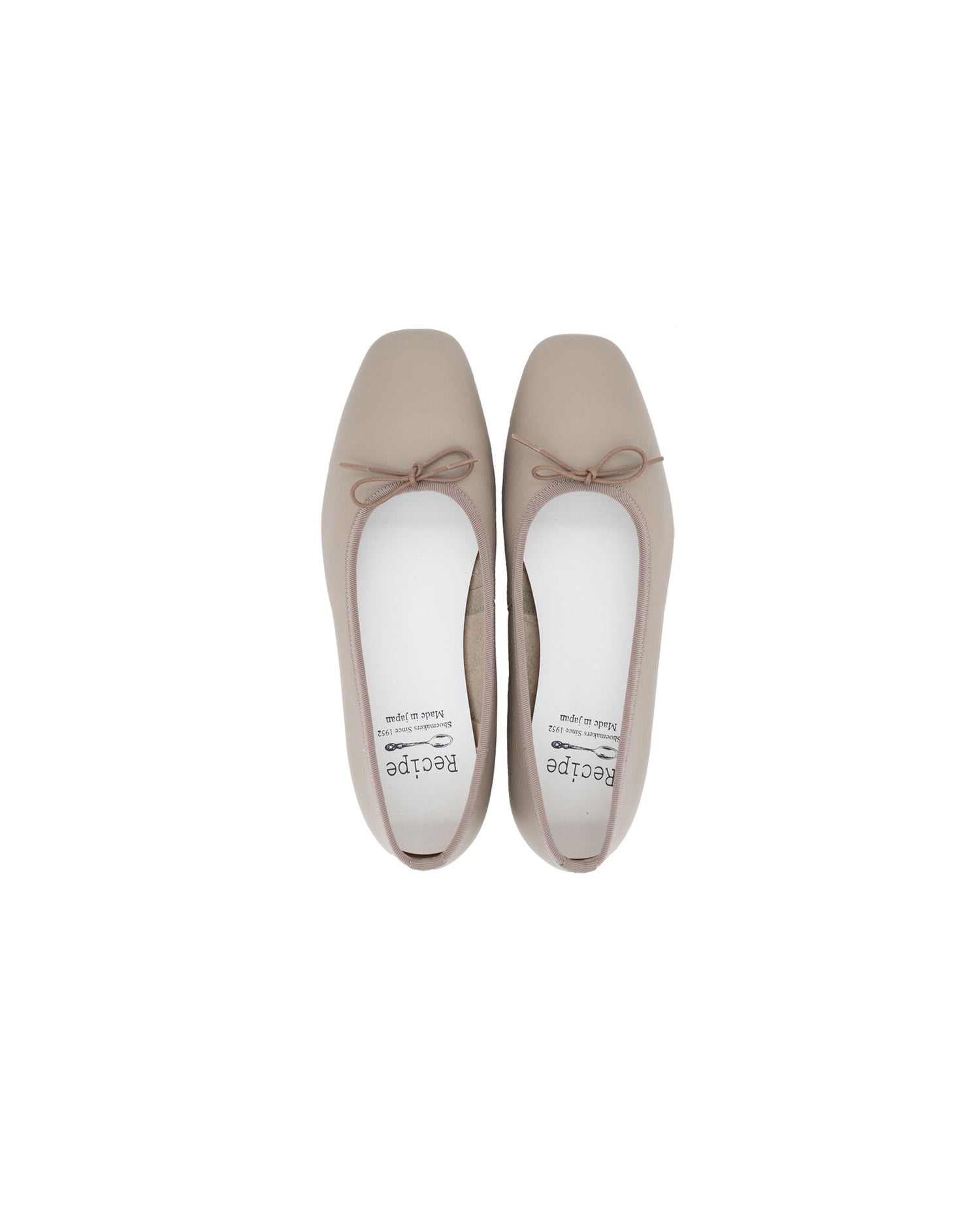 Flora Ballet Flats - Cement Beige