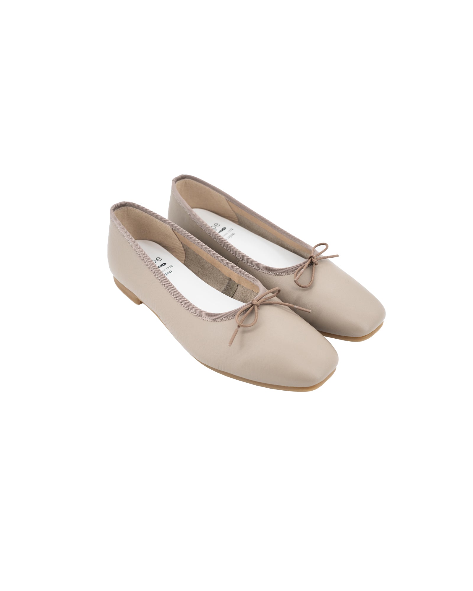 Flora Ballet Flats - Cement Beige