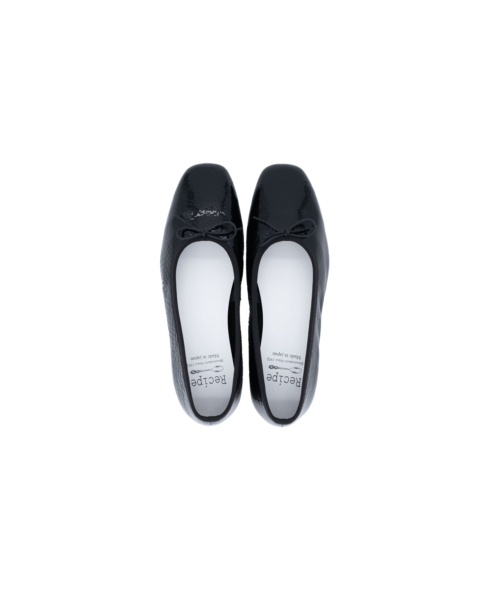 Flora Ballet Flats - Ink Black